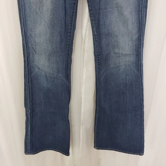 AG Adriano Goldschmeid The Club Flare leg jeans med wash size 28 - Picture 4 of 9